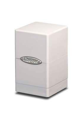 DECK BOX ULTRA PRO SATIN TOWER WHITE (BLANCO)                              
