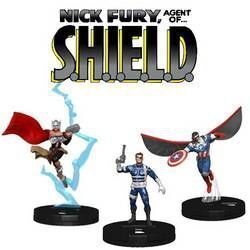 MARVEL HEROCLIX: NICK FURY AGENT OF SHIELD BOOSTER                         