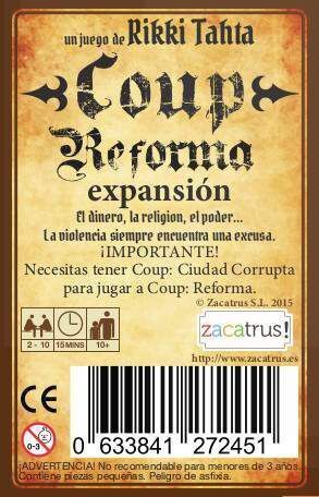 Portada de REFORMA (EXPANSION COUP: CIUDAD CORRUPTA)                                  