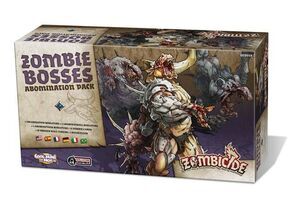 ZOMBICIDE: BLACK PLAGUE. ZOMBIE BOSSES ABOMINATION PACK                    
