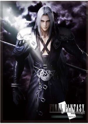 FINAL FANTASY JCC FUNDAS CARTAS SEPHIROTH (60) 67 X 92 MM                  