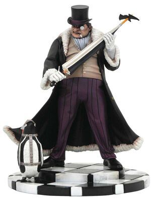 BATMAN ESTATUA PVC 23CM THE PENGUIN DC COMIC GALLERY                       