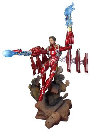 LOS VENGADORES INFINITY WAR ESTATUA 23 CM IRON MAN MK50 UNMASKED MARVEL GAL