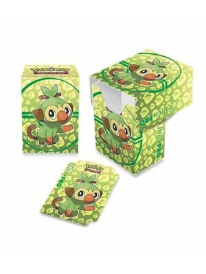 Portada de DECK BOX POKEMON SWORD AND SHIELD GALAR - GROOKEY ULTRA PRO (80)
