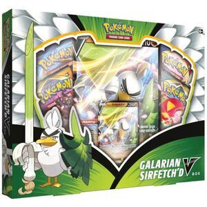 POKEMON JCC GALARIAN SIRFETCH'D V BOX                                      
