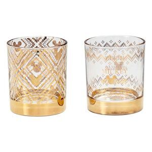 MICKEY MOUSE PACK 2 VASOS TUMBLER GOLD MICKEY                              