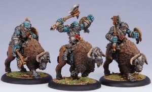 Portada de HORDES: TROLLBLOODS JINETE DE BISONTE (1)                                  
