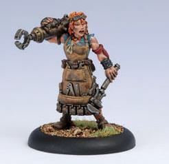 Portada de WARMACHINE: MERCENARY MEG LA SUCIA