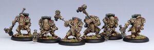 Portada de WARMACHINE: MERCENARY GUARDIA DE FORJA HORGENHOLD (6)