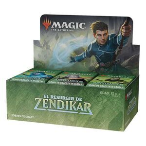 MAGIC - RESURGIR DE ZENDIKAR SOBRE CASTELLANO                              