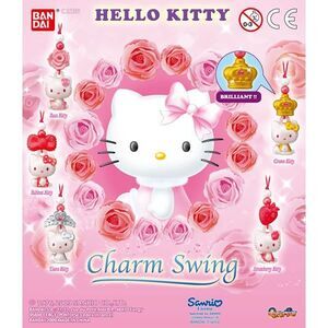HELLO KITTY COLGANTE MOVIL CHARM SWING (5 MODELOS)                         