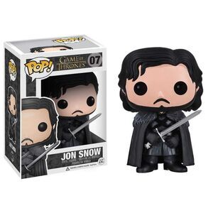 JUEGO DE TRONOS FIG 10 CM JON NIEVE VINYL POP                              