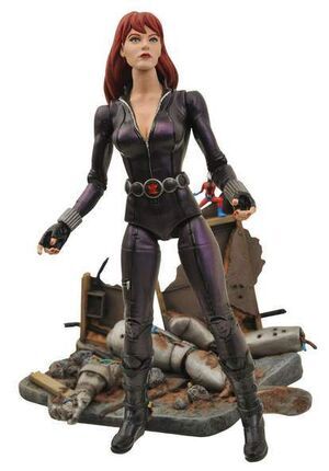 BLACK WIDOW FIGURA 18CM MARVEL SELECT                                      