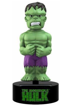 HULK FIGURA 15 CM BODY KNOCKER BASE GIRATORIA MARVEL                       