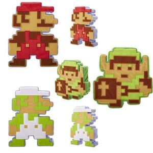 NINTENDO PELUCHE 20 CM MARIO / LUIGI / LINK                                