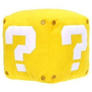 NINTENDO CAJA DE MONEDAS 13 CM CON SONIDO COLOR AMARILLO                   