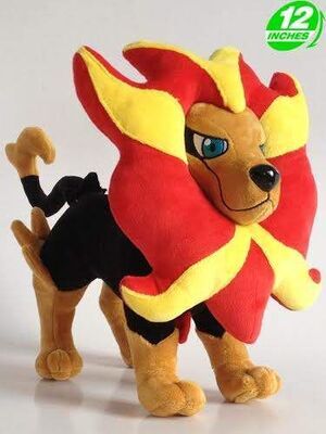 POKEMON PELUCHE 30CM PYROAR                                                