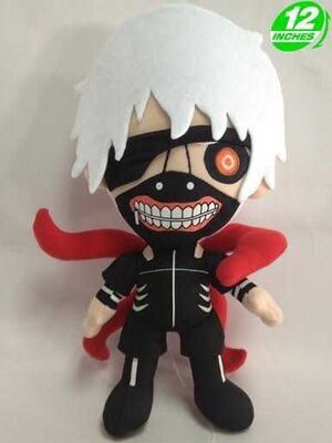 TOKYO GHOUL PELUCHE 30CM KANEKI KEN                                        