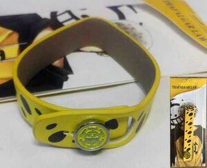 ONE PIECE PULSERA CAUCHO LOGO TRAFALGAR LAW                                