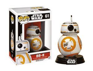 STAR WARS EPISODIO VII CABEZON 10 CM BB-8 DROID VINYL POP                  