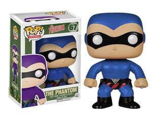 THE PHANTOM BLUE FIGURA 10 CM VINYL POP                                    