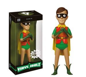 BATMAN 1966 FIGURA 20 CM ROBIN VINYL SUGAR IDOLZ                           