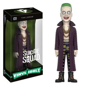 ESCUADRON SUICIDA FIGURA 20 CM THE JOKER VINYL IDOLZ                       