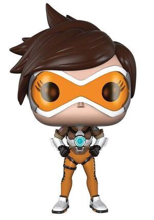 OVERWATCH FIGURA 9 CM TRACER VINYL POP                                     