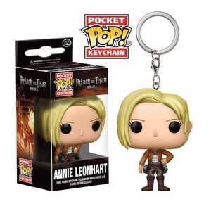 ATAQUE A LOS TITANES LLAVERO POP 4CM ANNIE LEONHART                        
