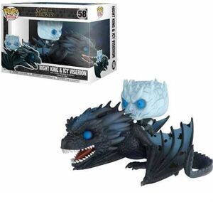 JUEGO DE TRONOS POP VINYL 15CM NIGHT KING Y VISERION FUNKO 58              