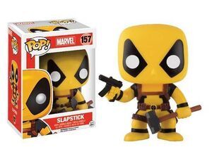Portada de DEADPOOL RAINBOW SQUAD SLAPSTICK FIGURA 9 CM VINYL POP MARVEL COMICS