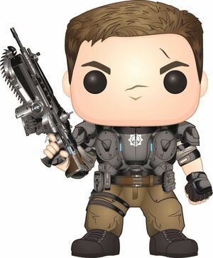 GEARS OF WAR FIGURA 9 CM JD FENIX VINYL POP                                