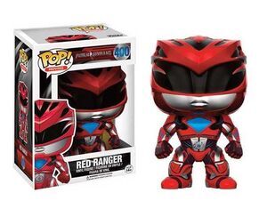 POWER RANGERS FIGURA 9 CM RED RANGER MOVIE VERSION 2017                    