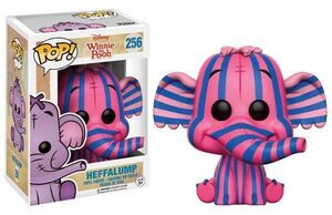 WINNIE THE POOH FIGURA 9 CM HEFFALUMP PINK & PURPLE STRIPE VINYL POP       