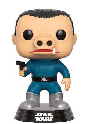 STAR WARS FIGURA 9 CM SNAGGLETOOTH BLUE VINYL POP                          