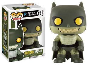 BATMAN FIGURA 9CM KILLER CROC IMPOPSTER DC COMICS VINYL POP                