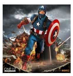 CAPITAN AMERICA FIGURA 24 CM MARVEL THE ONE:12 COLLECTIVE                  