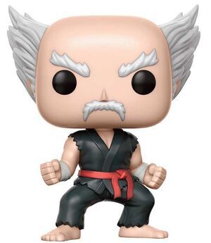 TEKKEN FIGURA 9 CM HEIHACHI VINYL POP! FUNKO 171                           