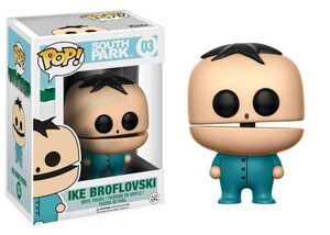 SOUTH PARK FIGURA 9 CM IKE BROFLOVSKI VINYL POP                            