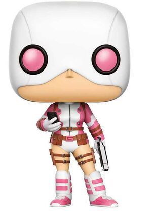 GWENPOOL (GUN & PHONE) FIGURA 9CM VINYL POP MARVEL COMICS                  