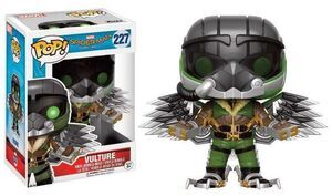 SPIDER-MAN HOMECOMING FIGURA 9 CM VULTURE VINYL POP                        