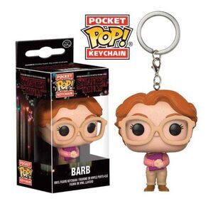 Portada de STRANGER THINGS LLAVERO 4 CM BARB POCKET POP                               