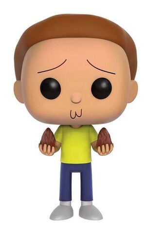 RICK Y MORTY FIGURA 9 CM MORTY VINYL POP                                   