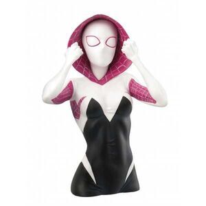 SPIDER-GWEN ENMASCARADA HUCHA BUSTO 20 CM MARVEL                           