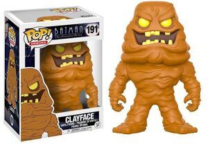 BATMAN THE ANIMATED SERIES FIGURA 9 CM CLAYFACE VINYL POP! FUNKO 191       