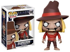 BATMAN THE ANIMATED SERIES FIGURA 9 CM SCARECROW VINYL POP! FUNKO 195      