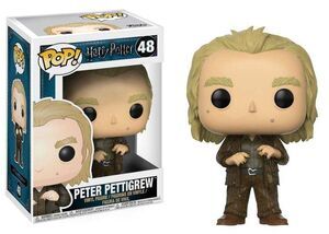 HARRY POTTER FIGURA 9 CM PETER PETTIGREW VINYL POP                         