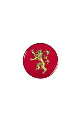 JUEGO DE TRONOS PIN 6CM ESCUDO LANNISTER                                   