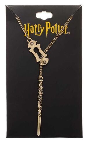 HARRY POTTER COLLAR CON COLGANTE ALOHOMORA                                 