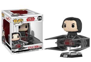 STAR WARS EPISODIO VIII FIG 10 CM KYLO REN WITH THE FIGHTER POP! FUNKO 215 